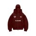 "Men's Double Hooded Zip-Up Sweatshirt - Ninja Style Cardigan With Adjustable Face Mask, Streetwear Hoodie For Urban Exploration"_viptrois.com
