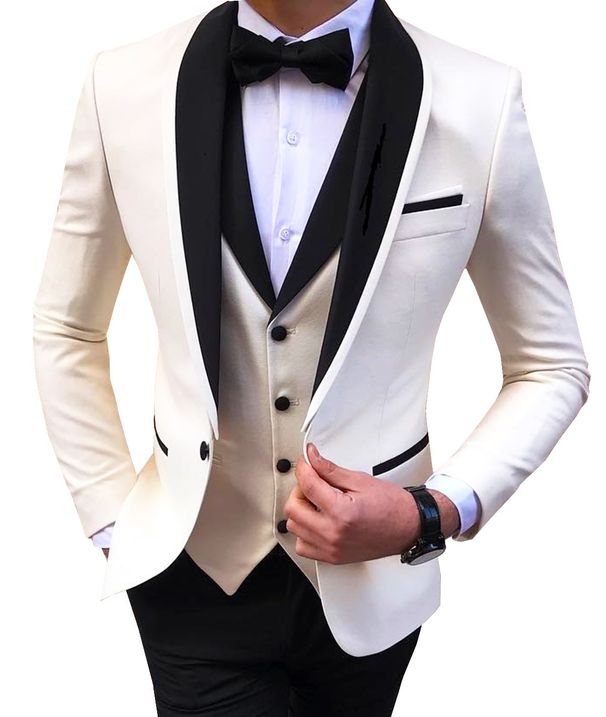 Man's clothing Men's suit groomsman wedding suit men's fruit collar men's suit_viptrois.com