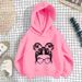 Kid's Clothing girls sweatshirt thin 2024 new style children's spring and autumn long sleeved loose top pullover hooded jacket_viptrois.com