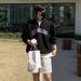 Half-zip Sweatshirt Men's Young American Fashion Brand Spring And Autumn Retro Couple Tops Loose Letter Embroidery Versatile Jacket_viptrois.com