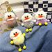 Bag Charm Ugly And Cute Internet Celebrity Duck Keychain Cute Plush Student Bag Pendant Cartoon Elf Car Keychain Accessories_viptrois.com