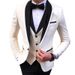 Men's Clothing Suits Slim Fit Fashion Suits British Wedding Groomsmen Dresses_viptrois.com