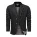 CT 2025 Spring New Solid Color Men's Business Suit For Young And Middle-aged, Loose Fit Versatile Casual Jacket Coat_viptrois.com