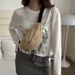 Women's Waist & Chest Bags Pocket Women's Fashion Casual Diagonal Bag Simple Fashion One-shoulder Chest Bag Straw Bag Women_viptrois.com