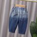 Baby Clothes Korean Style Jeans Spring And Autumn Children Boys Girls Baby Children Casual Long Pants Loose Sports Pants_viptrois.com