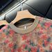 Men's Clothing Men's High-End Versatile Crew Neck T-Shirt Loose Fit Style Summer Casual Fashion Short Sleeve Top With Simple Leaf Pattern_viptrois.com