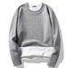 Men's Waffle Knit Long Sleeve T-Shirt Winter Thermal Layering Shirt Loose Fit Pullover Fleece Lined Casual Streetwear_viptrois.com