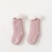 Kid's Clothing Spanish Super Thick Wool Lambskin Children's Floor Socks Solid Color Plus Velvet Baby Socks Non Slip Baby Floor Socks_viptrois.com