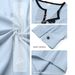 Men's Premium Linen Henley Neck Long Sleeve T-Shirt - Breathable Relaxed Fit Casual Top (White/Grey/Black/Khaki/Light Blue/Army Green) - S-XXXL_viptrois.com