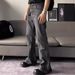 Men's Clothing Demna Flared Destroyed Flared Versatile Short Cleanfit Tall Jeans_viptrois.com