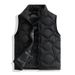 Lightweight Graphene-Infused Down Vest For Men & Women – Stand Collar, Slim Fit, Warm Winter Puffer Gilet In Classic Colors_viptrois.com