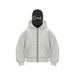 Loom DIY Light Board Spring And Autumn Trendy Brand Hoodie For Men With Fleece Lining, Zipper Hooded Sweatshirt, Double Layer_viptrois.com