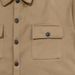 Men's Clothing European And American Autumn Men's Velvet Jacket Lapel Single Breasted Casual Solid Color Shirt Jacket Wear Resistant And Windproof_viptrois.com
