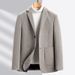 CT 2025 Spring And Autumn Middle-aged Men's Blazer Dad's Thin Business Casual Jacket Single Suit Men_viptrois.com