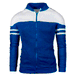 Men's Clothing new style, men's casual jackets, color matching fleece sweatshirts J02_viptrois.com