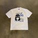 Unisex American Retro Manga Graphic Oversized T-Shirt Heavyweight 250gsm Pure Cotton Streetwear Tee for Men_viptrois.com