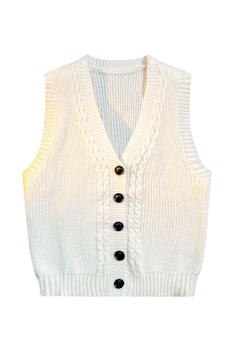Men's Knitted Cardigan, Autumn And Winter Thick Needle Camisole Sweater, Middle-Aged Business Casual Thread Jacket,_viptrois.com