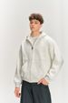 Hooded Retro Sweater Men's And Women's Spring And Autumn Zipper Loose Top Cardigan Jacket Tide_viptrois.com