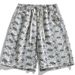Men's Clothing Summer Sports Leisure Five Point Big Pants Thin Loose Quick Drying Handsome Beach Pants_viptrois.com