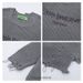Unisex Oversized Letter Embroidery Distressed Knit Sweater - Breathable Cotton Blend, Drop Shoulder, Streetwear Style (Multiple Colors & Patterns_viptrois.com