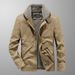 Men's Autumn And Winter Thickened Lamb Wool Cotton Jacket American Retro N1 Navy Deck Suit_viptrois.com