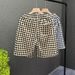 Men's Casual Wavy Pattern Shorts Trendy Streetwear Mid-Thigh Length Comfortable Daily Wear Lounge Pants for Summer_viptrois.com
