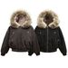 Vintage Streetwear Hooded Puffer Jacket For Men – Retro Metal Buckle Design, Heavyweight Polyester Fill, Oversized Fit (M-XL, 3 Colors)_viptrois.com