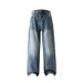 Men's Clothing & Archer0603 & Autumn/Winter New Trendy Cleanfit Fleece Lined Thick Jeans Basic Versatile Straight Leg Pants_viptrois.com