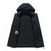 Men's Autumn Winter Loose Outdoor Waterproof Plush Thick Skiing And Mountaineering Couple Jacket_viptrois.com