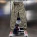 Summer Thin Work Pants, New Trendy Brand Men's Versatile Casual Pants, And Trendy Solid-color Haren Belts_viptrois.com