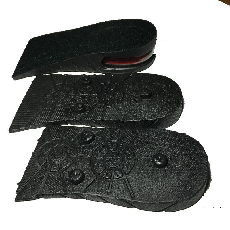 Height Increasing Insoles Air Cushion Men's And Women's Styles Half Pad Three Layer Invisible Inner Height Increasing Insoles Adjustable_viptrois.com