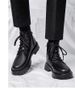 25Zipper Martin Boots Men's Spring And Autumn High-top British Retro Men's Ankle Boots_viptrois.com