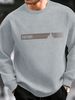 Men's Loose Casual Fashionable Classic Futune Pattern Printed Round Neck Long Sleeved Sportswear For Autumn And Winter_viptrois.com