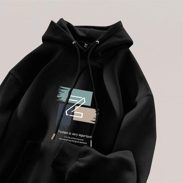 New Spring And Autumn Men's Sweater Hooded Clothes Heavy Pure Autumn Men's Clothing Teen Trendy Boys Jacket_viptrois.com