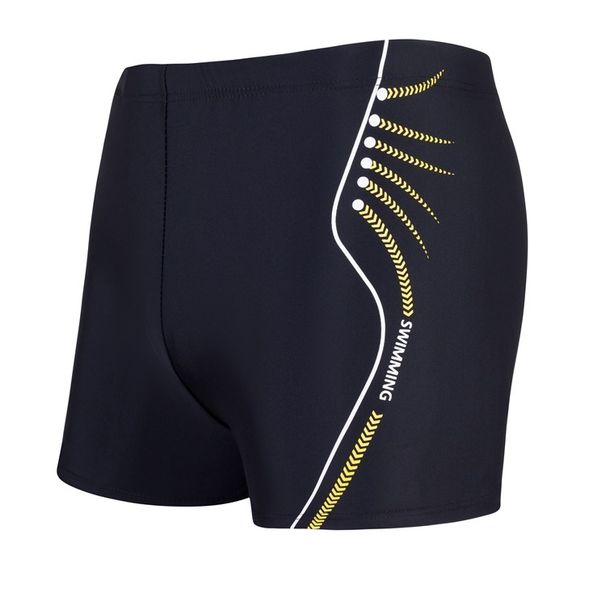 Pulse European And American Men's Trunks Swimming Five-Color Patchwork Color-Block Foreign Trade Beach Swim Breathable_viptrois.com