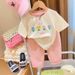 Mother & Kids Children's Casual Pants Girls Carrot Pants Small And Medium Children's Korean Loose Fashion Trousers Korean Children's Pants_viptrois.com