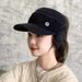 LazyZoom Women's Winter Warm Knitted Hat, Thickened Plush Baseball Cap, Cold-Proof Ear Protection Lei Feng Hat For Riding_viptrois.com