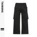 Men's Clothing Thai King Men's Wear 2024 Retro Paratrooper Pants Autumn and Winter Garment Dyeing Workwear Loose Multi Pocket Pants Men's Trousers_viptrois.com