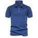 Men's Clothing POLO Shirt Business Casual Lapel Gradient Color Cotton T Shirt_viptrois.com