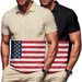 Men's Thin Polo Shirt Breathable Quick Drying Casual Two Piece Set T Shirt_viptrois.com