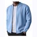 Men's Corduroy Jacket – Classic Zip-Up Casual Coat (S-4XL, 10 Colors)_viptrois.com