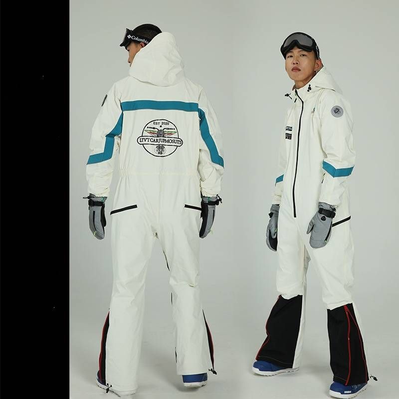 Men's Clothing thick warm single board jumpsuit ski suits _viptrois.com