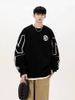 Spring And Autumn New Styles Of Long-sleeved T-shirts, Loose And Stylish Round-neck Top Hoodies For Teenagers_viptrois.com