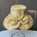 Summer Silk Fisherman With Large Brim Black Glue Anti UV Sun Hat, Women's Korean Version Bow Sunshade Basin Hat_viptrois.com