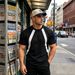 Men's Clothing Men's Quick Dry Striped T-Shirt Crew Neck Short Sleeve Loose Fit Summer Sports Top Fashionable Outdoor Wear_viptrois.com