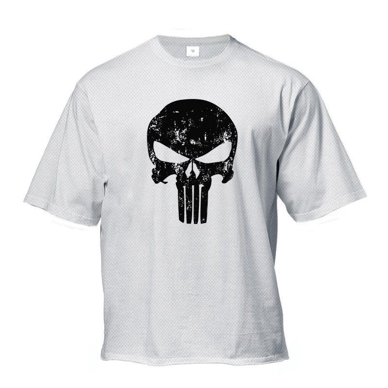 European And American Muscle Fitness Short Sleeves Loose Shoulder Oversized Five-quarter Sleeves Casual Fitness Clothes Quick-drying Breathable_viptrois.com