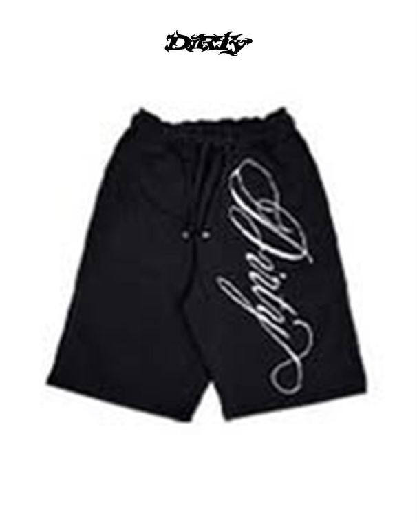 Urban Streetwear Hoodie & Shorts Set For Men - Y2K Oversized Letter Print High Street Fashion Casual Outfit (Black/Gray, S-4XL)_viptrois.com