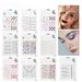 Halloween Edm Electronic Music Festival Face Stickers Eyebrow Stickers Diamond Resin Diamond Carnival Diamond Stickers Masquerade Face Decoration_viptrois.com