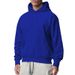Men's Clothing New Cross Border European And American Men's Sports Solid Color Fleece Sweatshirt Men's Foreign Trade Wholesale Hoodie_viptrois.com