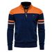 Pure 2024 Autumn Winter European Size Cross-Border Cardigan Sweater Zipper Knitwear High-Quality Men's Fashion New_viptrois.com